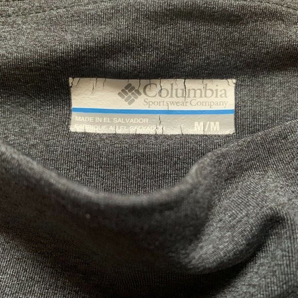 COLUMBIA SPORTSWEAR Women's Stretch Waist Gray Logo‎ Legging Size Medium - Picture 2 of 6